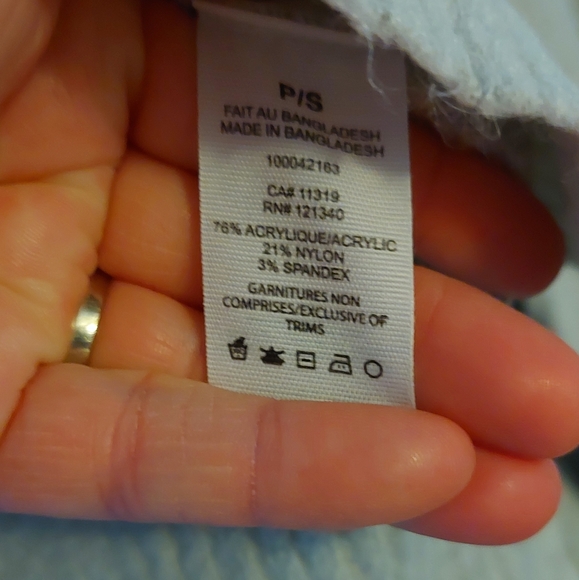 Garage Acrylic Ribbed Sweater size S - Picture 4 of 5